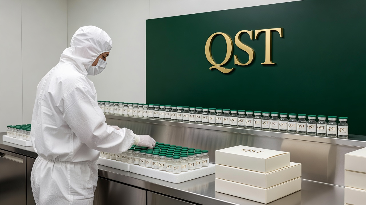 QST vial packaging line